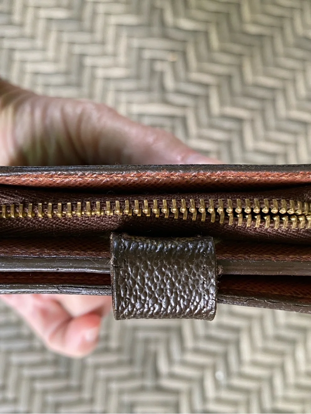 Vintage 2007 Louis Vuitton Compact Brown Monogram Snap Bifold Wallet - Picture 6 of 16